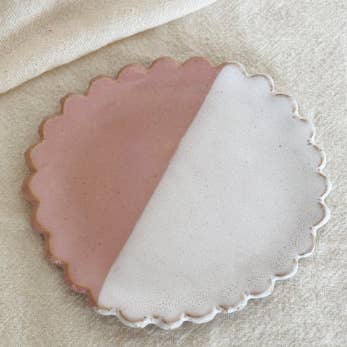 Frankie Ceramics - Wholesale Jewelry Dish - Scallop Trinket Dish 3