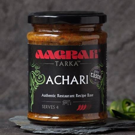 Achari Sauce - Tilfælde af 6 for engroshandel hos Aagrah Foods