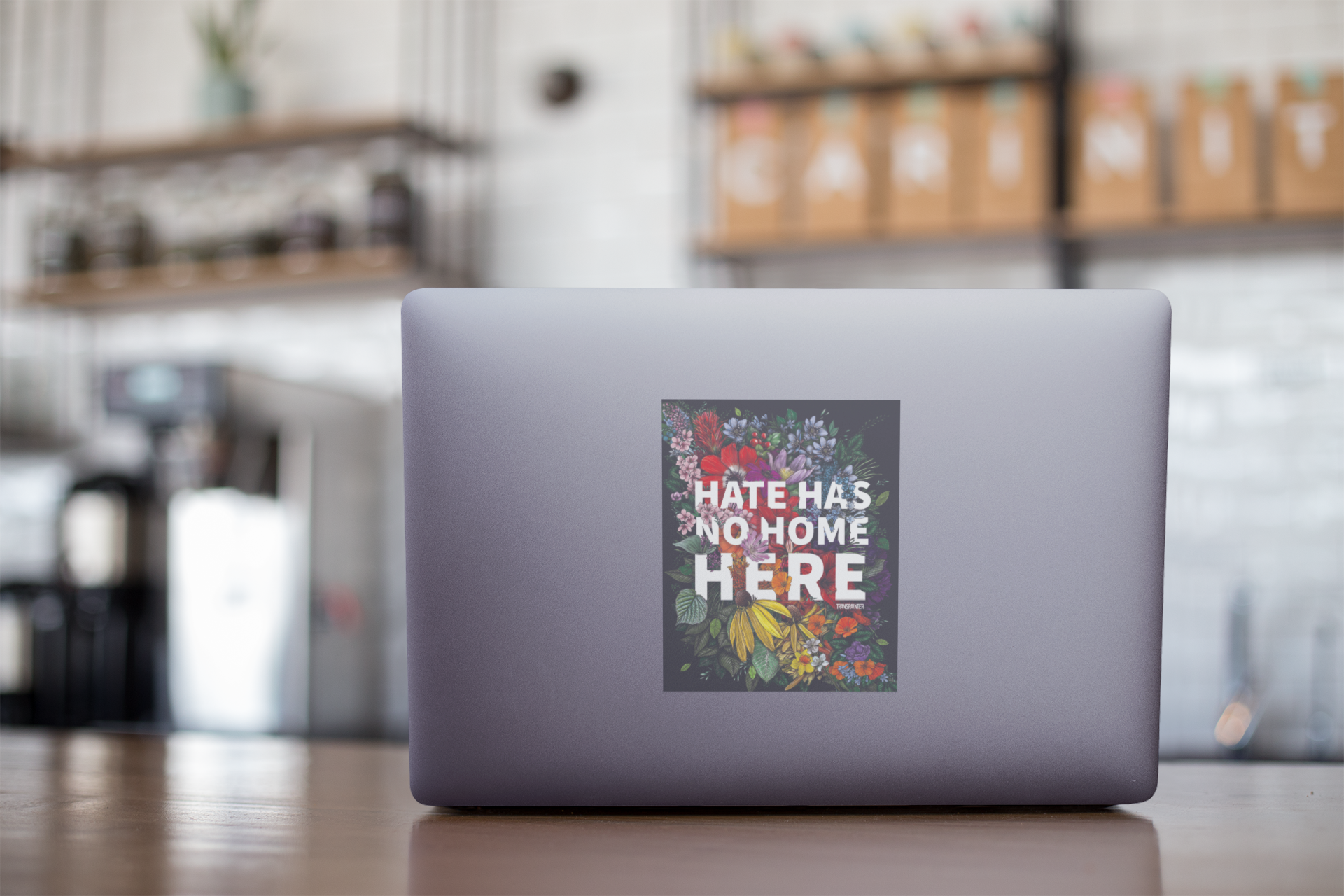 Transpainter - Wholesale Sticker - Hate Has No Home Here Bumper Sticker | No Hate Decal 4