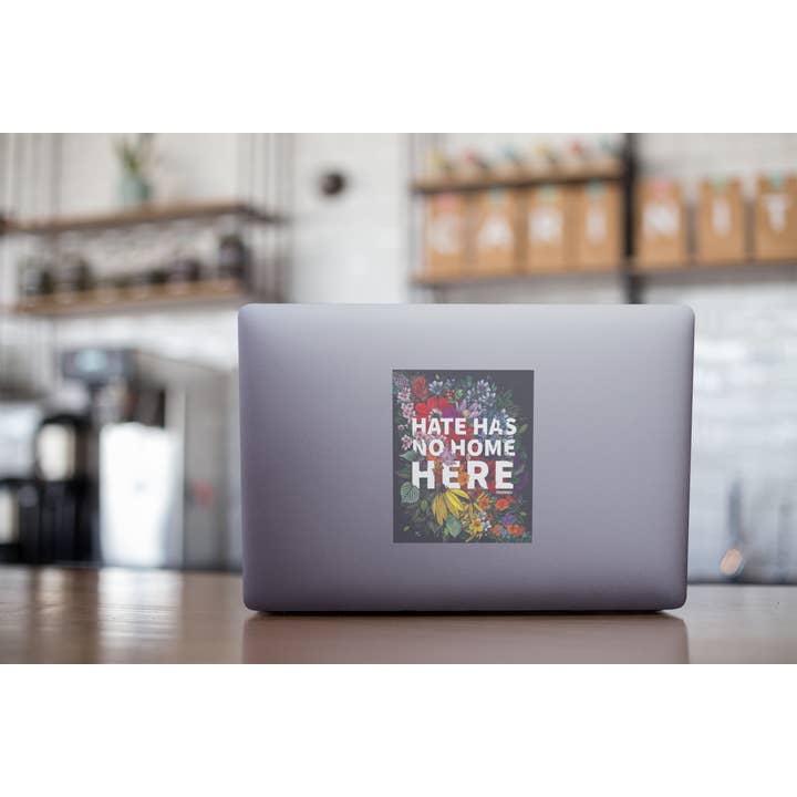 Transpainter - Wholesale Sticker - Hate Has No Home Here Bumper Sticker | No Hate Decal 4