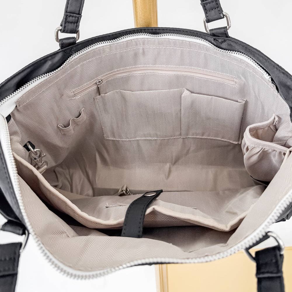 Pretty Simple - Vente Tote bag – femme - Sac fourre-tout organisateur en nylon Nina11