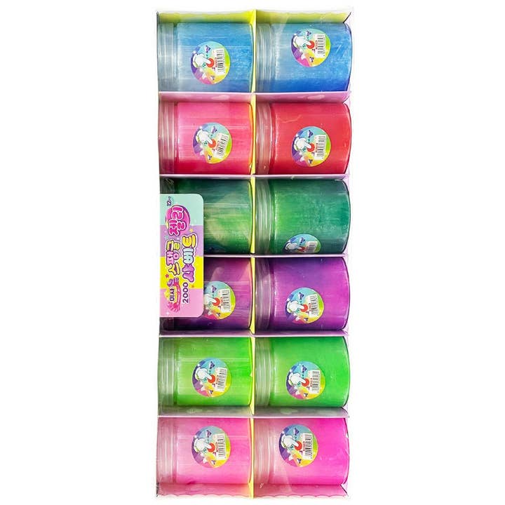 ASSORTED Ombre Glitter Shimmer Sherbet Gel Slime Jar for wholesale on Faire1