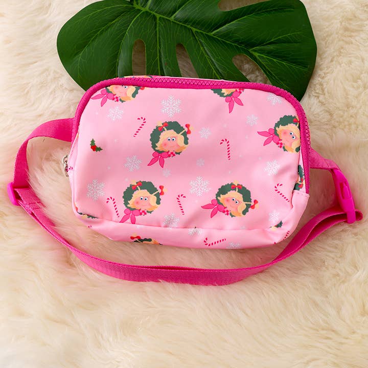 Kids Charm Online - Wholesale Belt Bag - Kids - Christmas printed fanny packs available in 5 prints.4