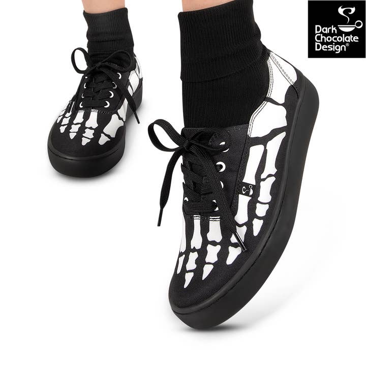 Popping Candy - Wholesale Lifestyle trainers – Women′s - Hot Chocolate Design - Bella Hasta la Muerte Sneakers2