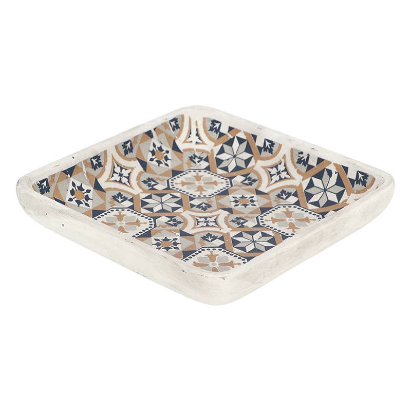 Esschert Design USA - Wholesale Bird Bath - Portuguese Tile Bird Bath, Concrete1