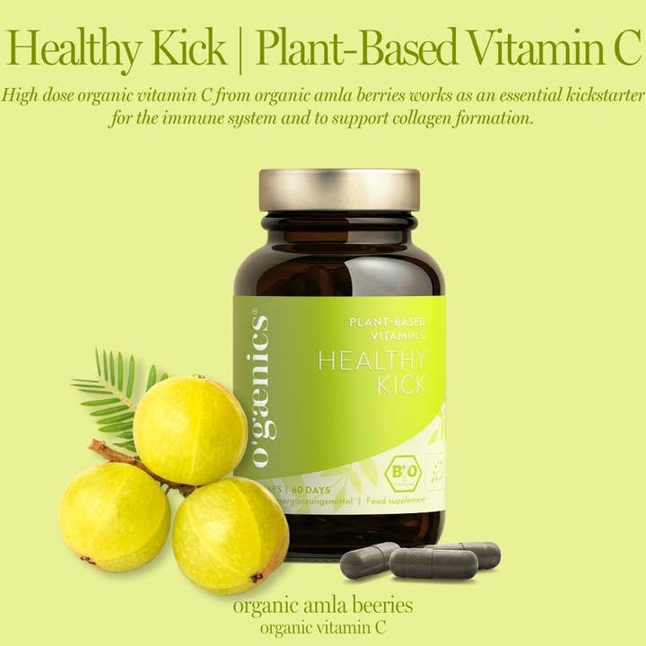 Ogaenics – wholesale Oralt tillskott/Vitamin – HÄLSOSAM KICK växtbaserad C-vitamin