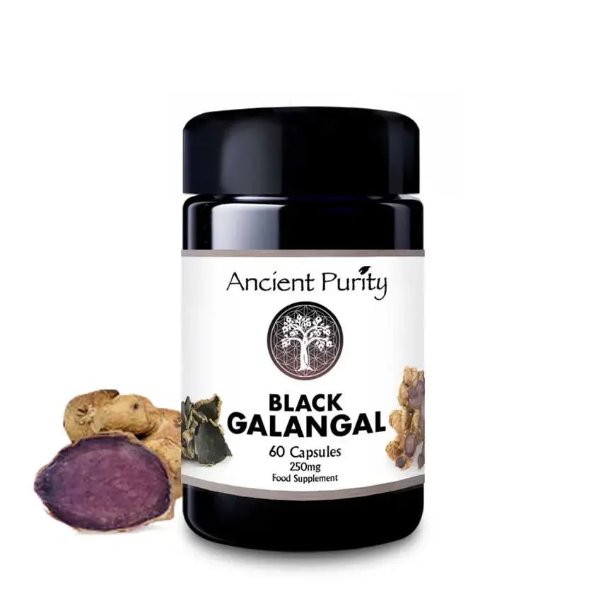 Ancient Purity - Wholesale Oral Supplement/Vitamin - Black Galingale - 60 x 250mg | Black Ginger | Male Libido0