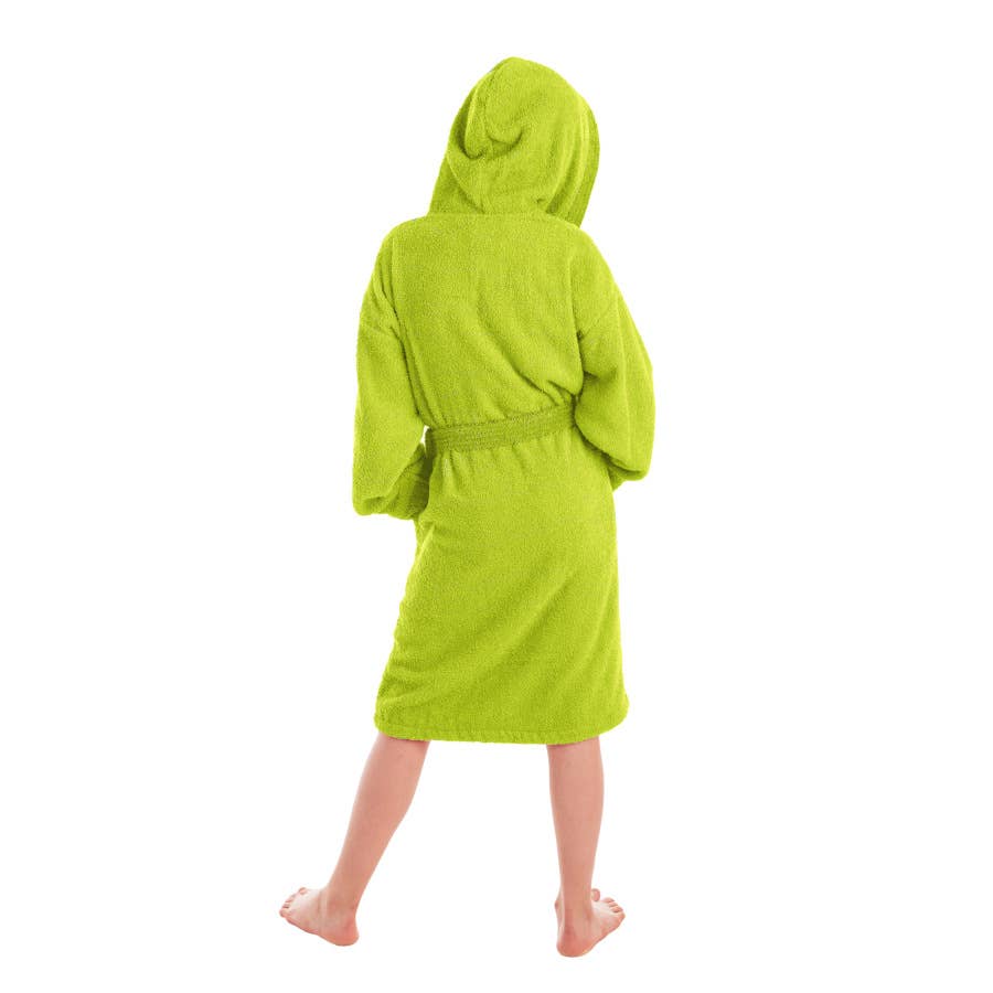 Textiles Europeos Sierra – Großhandel Bademantel – Kinder – Einfarbiger Kinderbademantel6