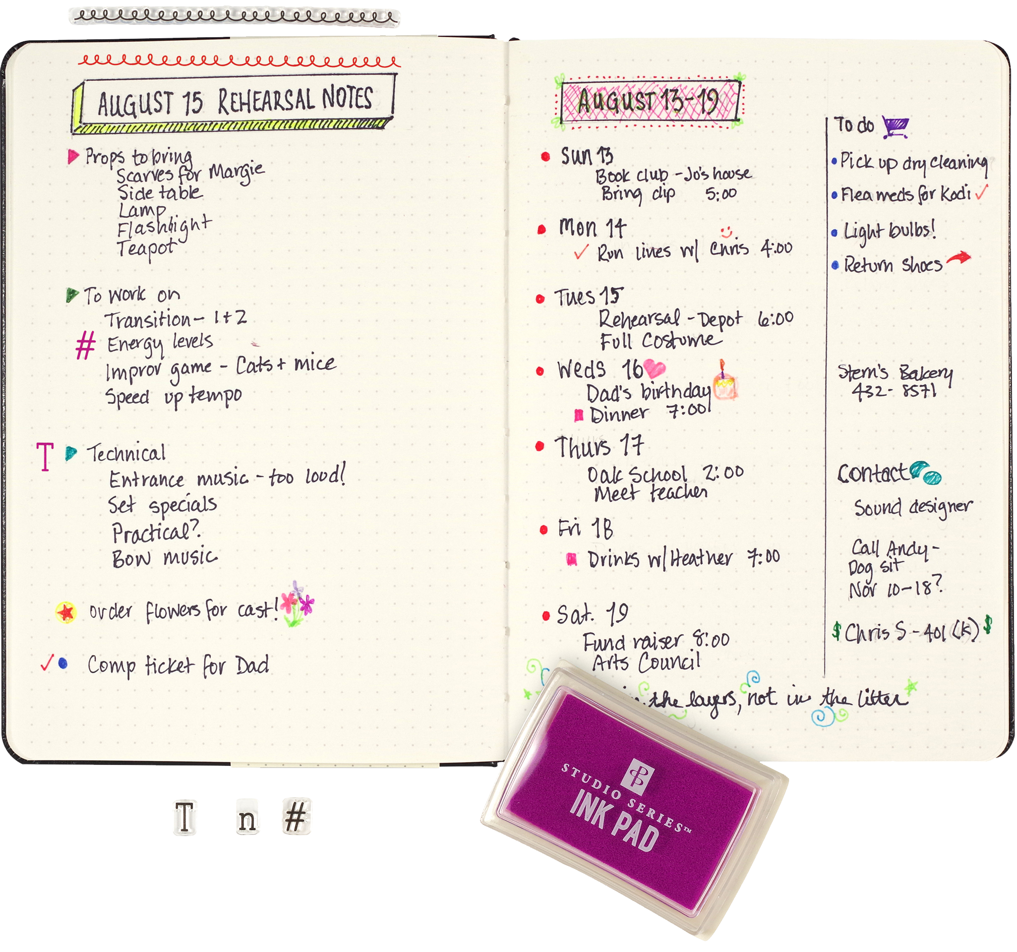 Peter Pauper Press - Wholesale Rubber/Decorative Stamp - Letters, Numbers, & Symbols Clear Silicone Stamp Set2