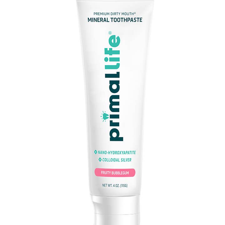 Primal Life Organics - Wholesale Toothpaste - Premium Dirty Mouth Mineral Toothpaste