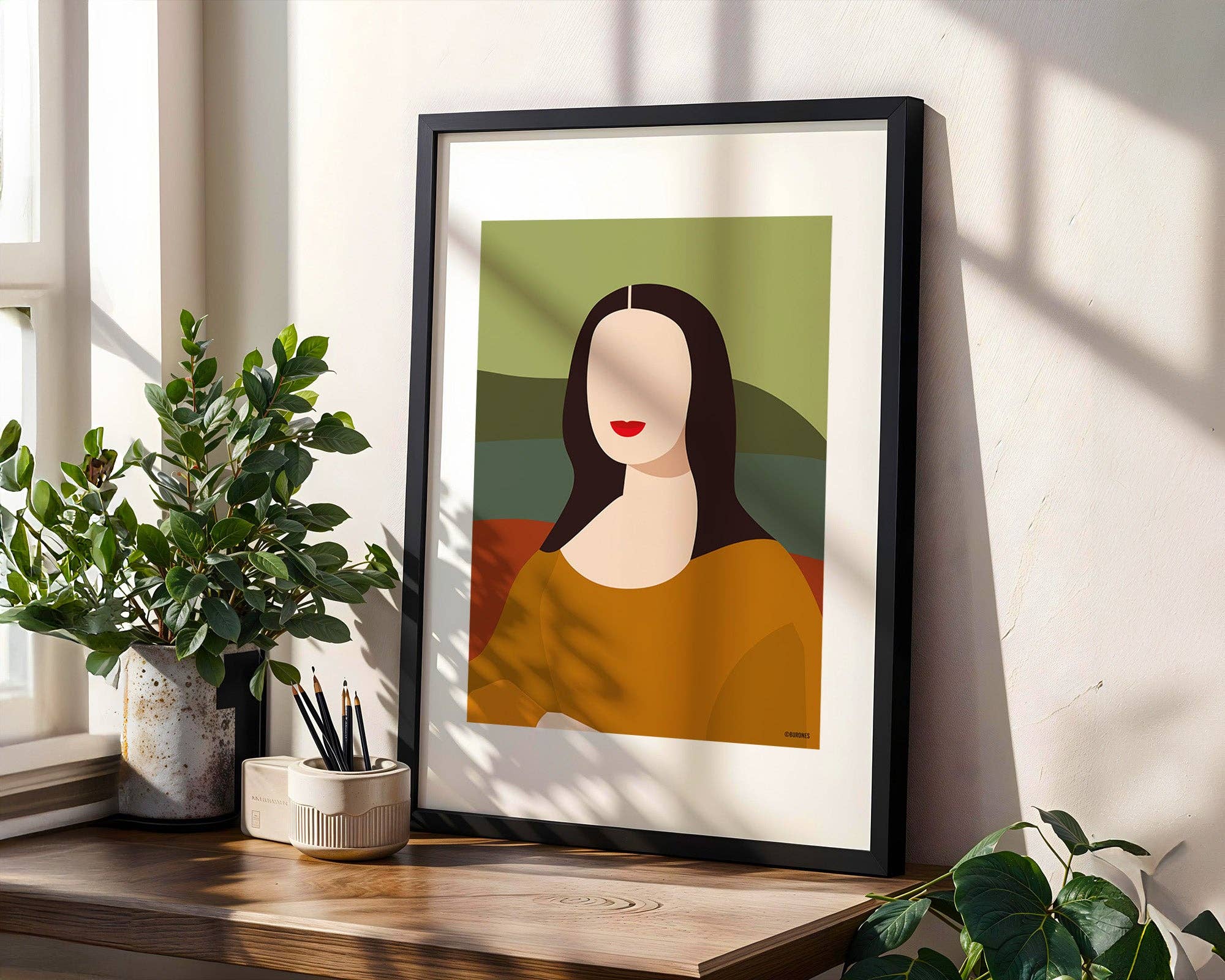 Burones - Wholesale Art Print - Artprint Mona Lisa4