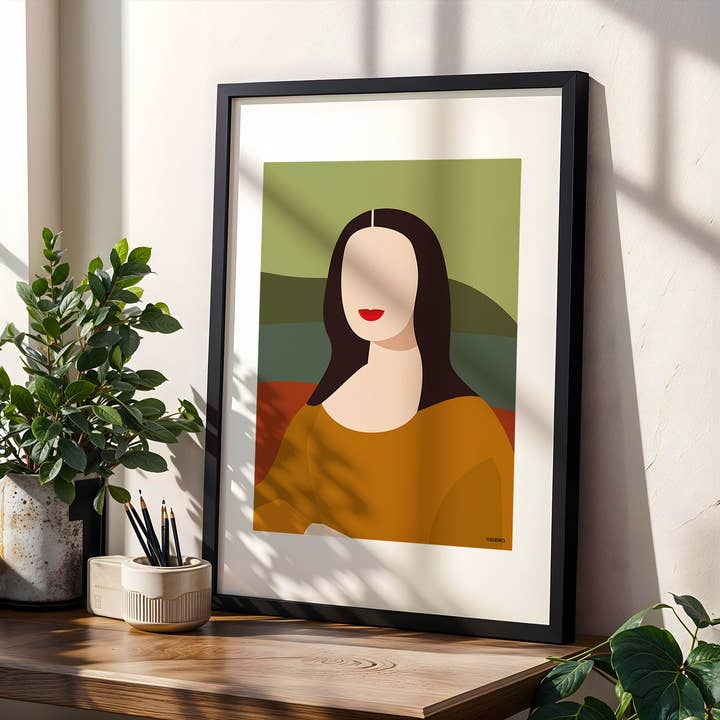 Burones - Wholesale Art Print - Artprint Mona Lisa4