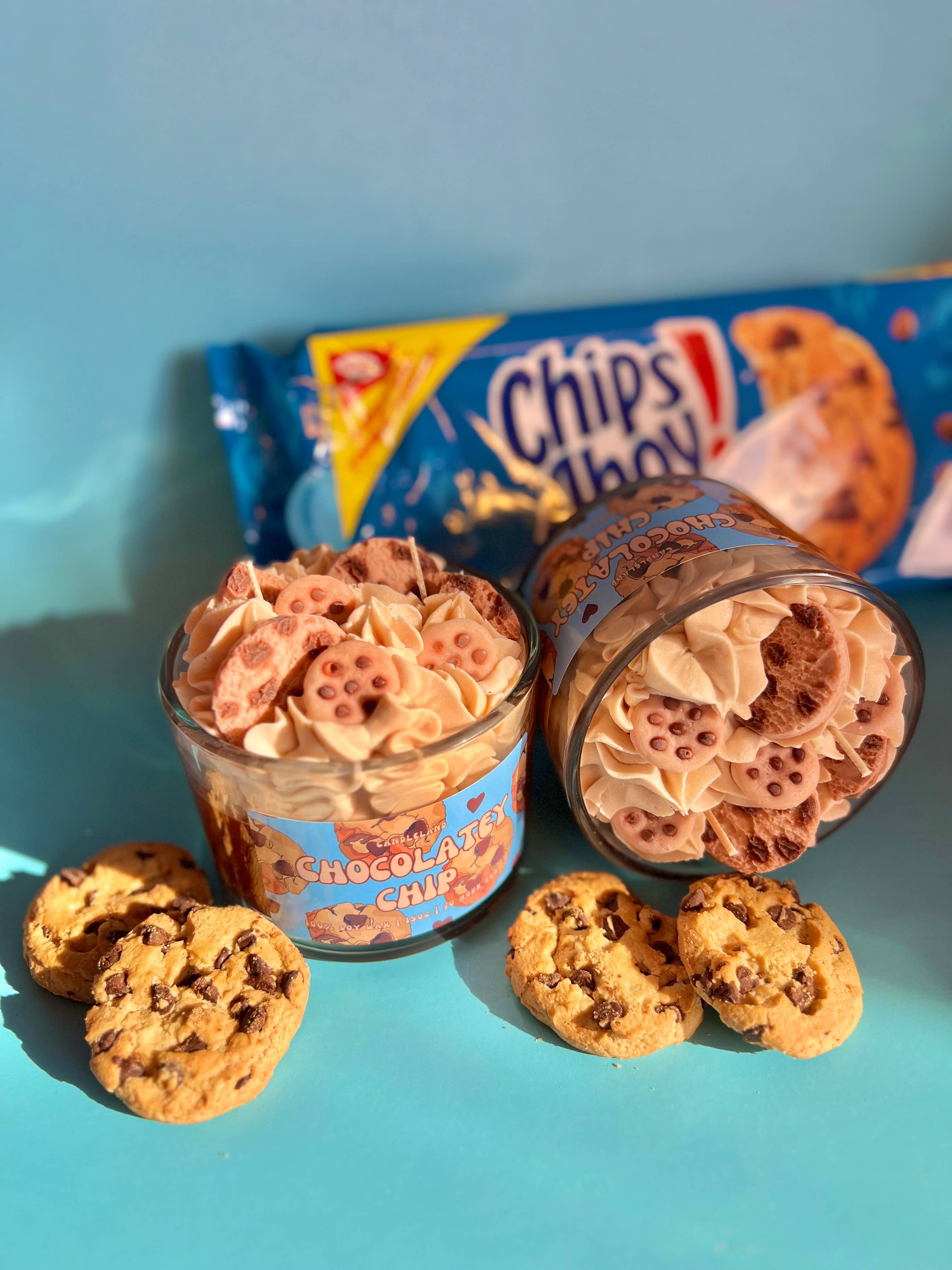 Candle Land - Wholesale Jar/filled candle - Chocolatey Chip Candle | Whipped Dessert Candle