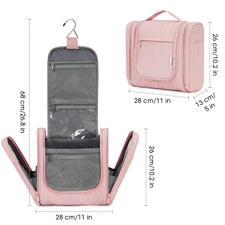 NARWEY INC - Wholesale Toiletry Bag - Women's - Hanging Toiletry Makeup Bag With compartment5