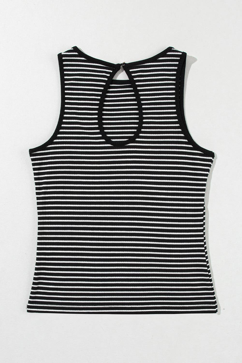 Lovesoft - Wholesale Knit Top - Women's - Striped Print Ribbed Knit Sleeveless Top11