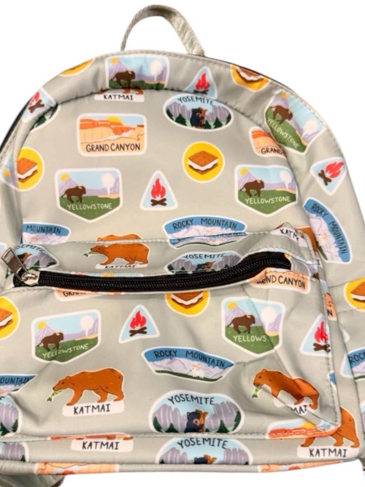 Vamos al Mini Mochila de los Parques Nacionales para venta al por mayor de Rayns Tiny Stitches