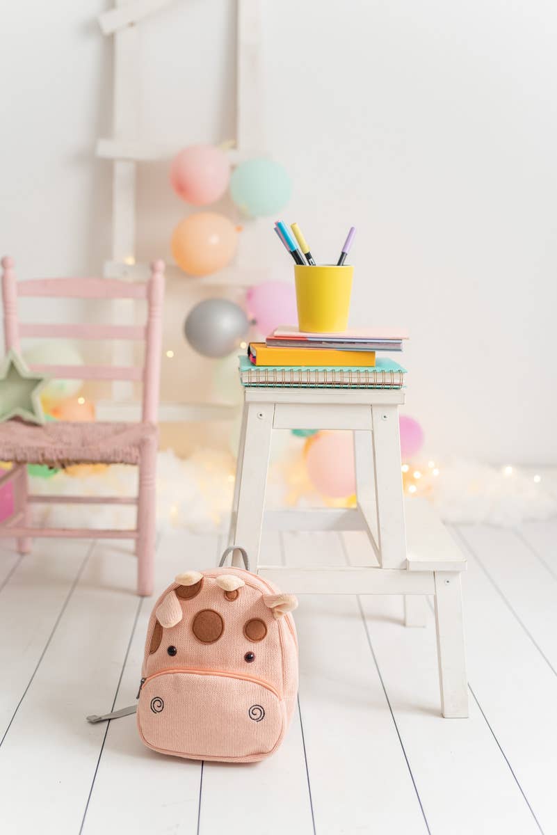 Crochetts - Wholesale Backpack - Kids - GIRAFFE COTTON BACKPACK2