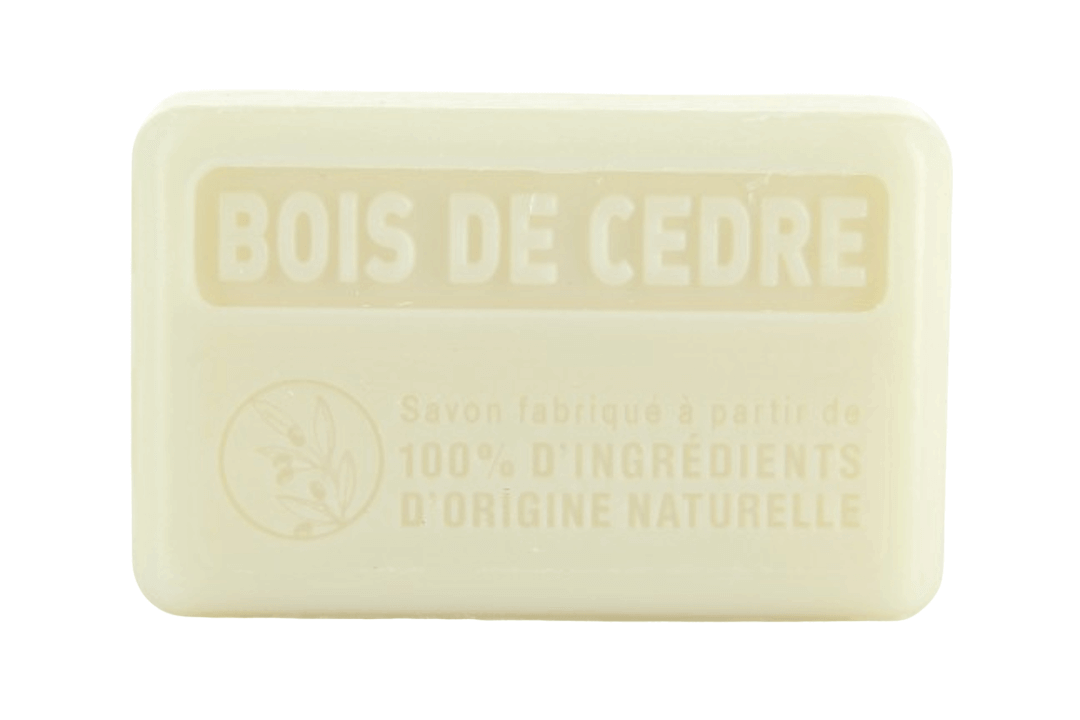French Soap Wholesale – Großhandel Feste Seife – 125g Natürliche französische Seife - Zedernholz1