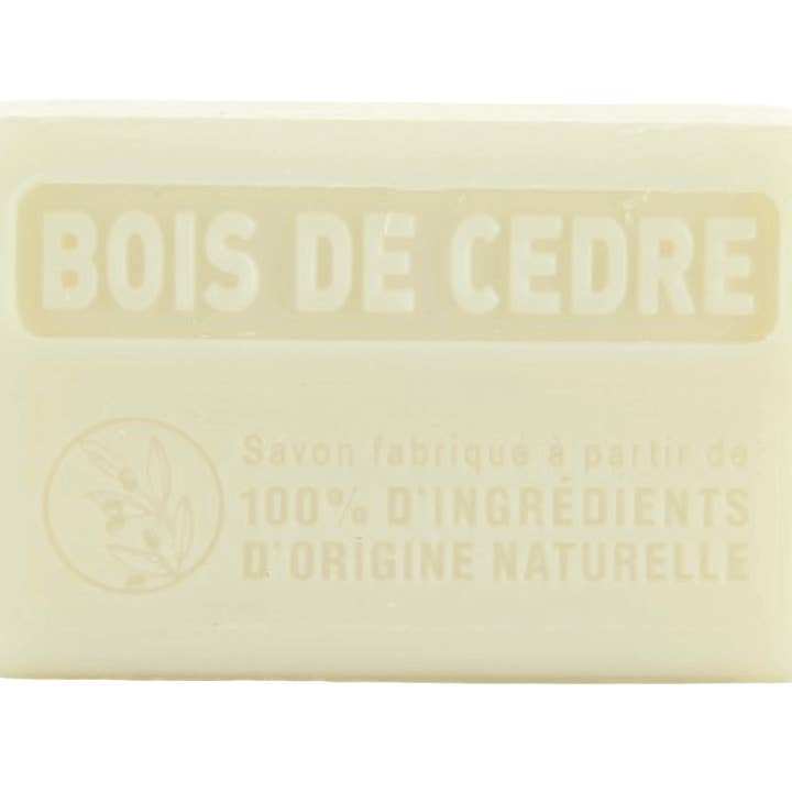 French Soap Wholesale – Großhandel Feste Seife – 125g Natürliche französische Seife - Zedernholz1