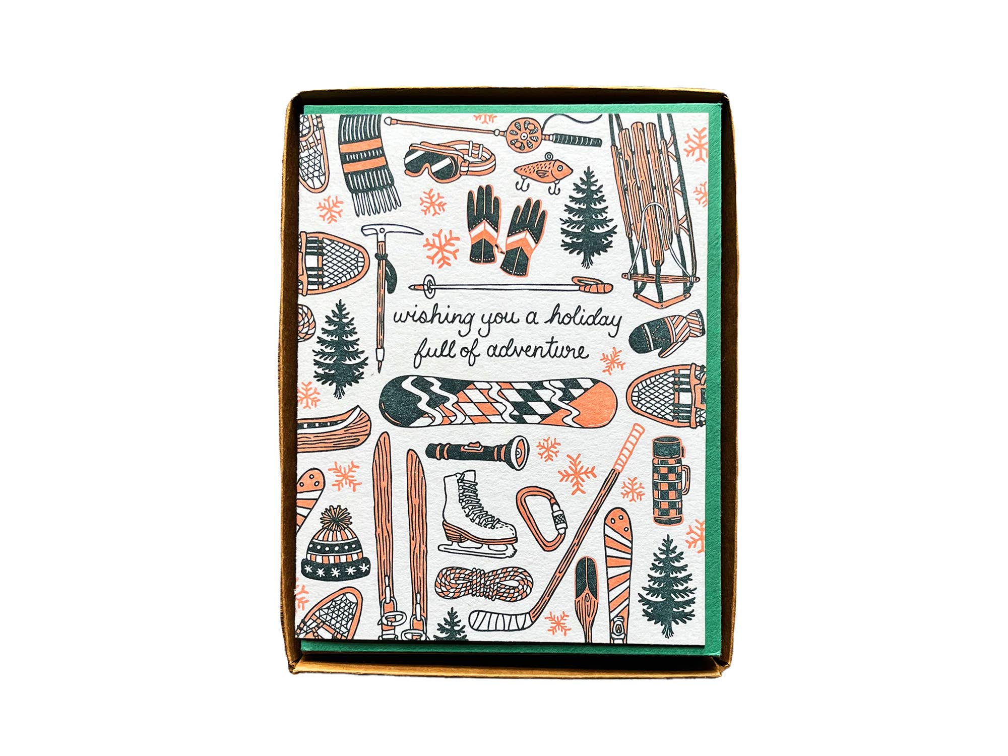 Noteworthy Paper & Press - Wholesale Season's Greetings Card - Holiday Sports Card4