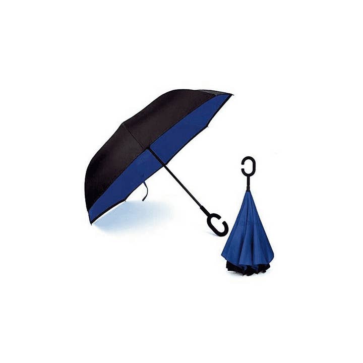 Reverse umbrella with inverted opening, double layer. for wholesale by LIFE IS
