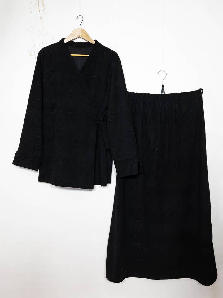 IDEAL OUTFIT - Wholesale Top & Pant Set (NOT Loungewear) - Women's - Ribbed set for winter 2385-ju-Ribbed7