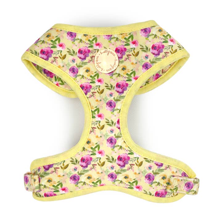 Velvet Dog Harness // Nonna's Garden for wholesale by Holly and Co Australia Pty Ltd