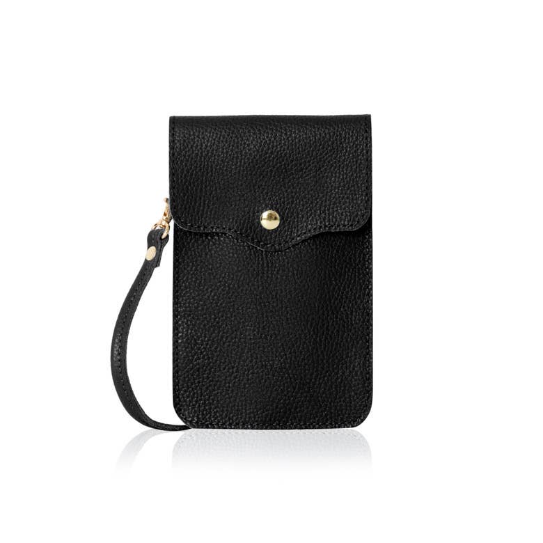 MONTTE DI JINNE – wholesale Phone wallet – women's – Italian Handmade Genuine Leather Phone Bag0