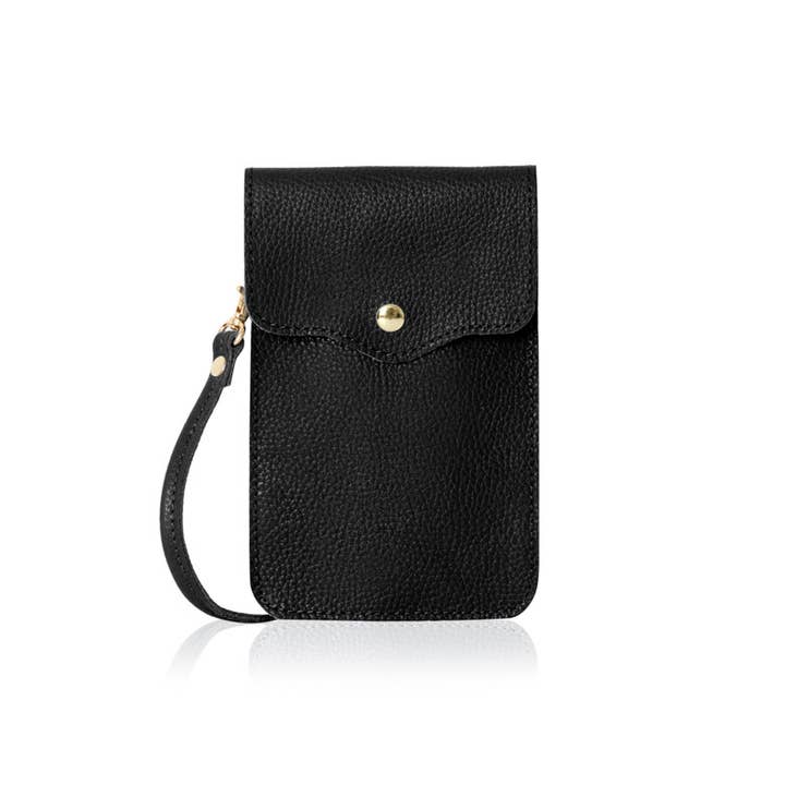 MONTTE DI JINNE – wholesale Phone wallet – women's – Italian Handmade Genuine Leather Phone Bag