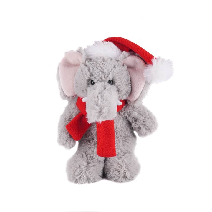 Animaux de Noël avec écharpe éléphant 12" pour la vente par Plushland