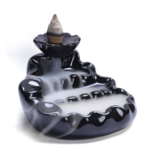Designs by Deekay Inc. - Wholesale Incense Holder - Ceramic Backflow Burner: Pond0