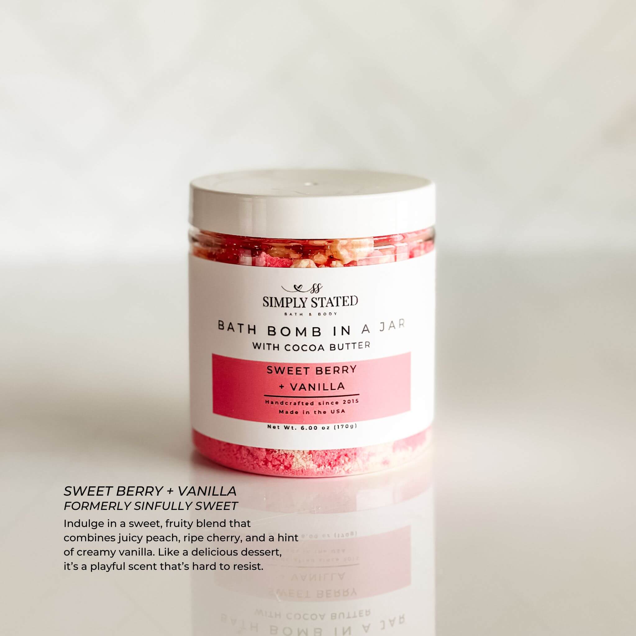 Simply Stated Bath & Body - Wholesale Bath Bomb/Fizz - Signature Bath Bomb in a Jar – Bath Fizzy Soak2