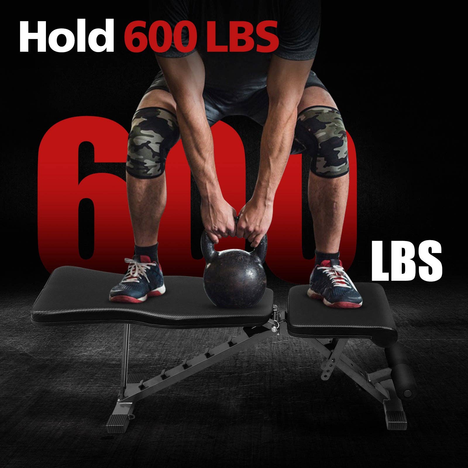 39F Inc. - Wholesale Fitness Equipment - Foldable Weight Bench for Full Body Strength Training4