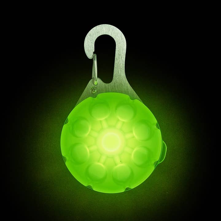 Pet Palette Distribution - Wholesale Pet Collar - Cat/Dog - Nite Ize SpotLit® Rechargeable Collar Light - Green4