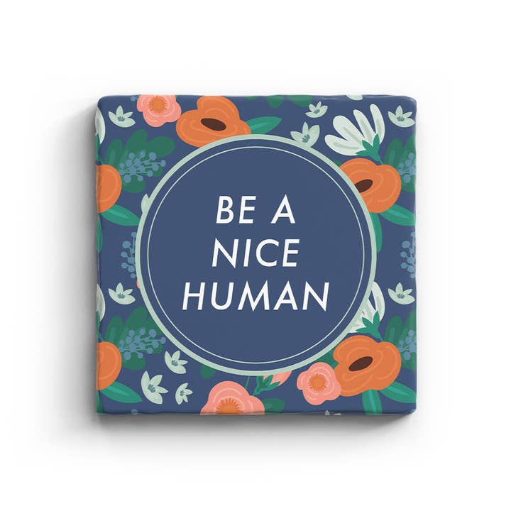 Nice Human - Marble Coaster for wholesale by Paisley & Parsley