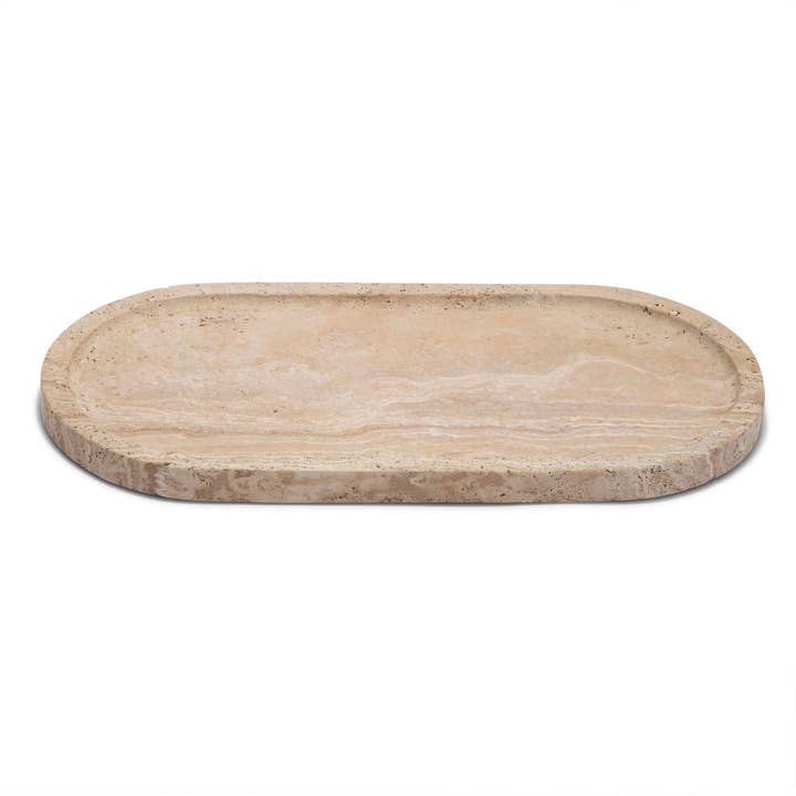 Travertine Tray for wholesale by SKEEM