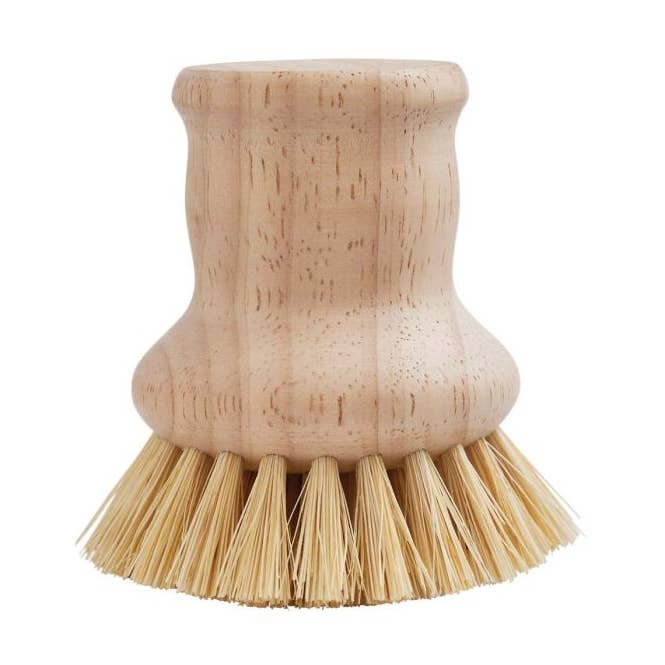 HIC Kitchen Natural Bristle Dish Pan Scrub Brush for wholesale by HIC - Harold Import Co.