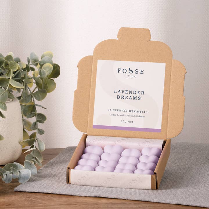 Lavender Dreams Wax Melts - 16 stk for engroshandel hos Fosse Living