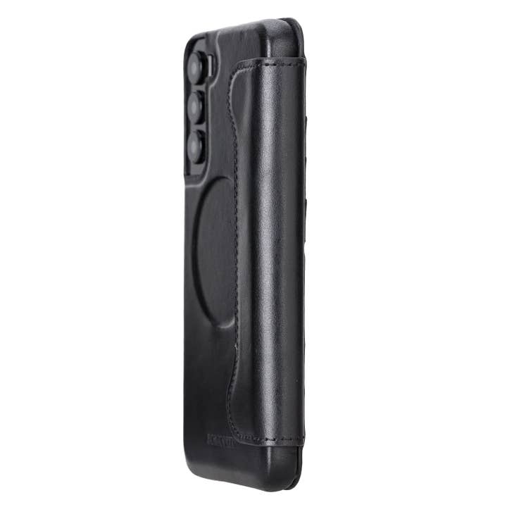 Bomonti - Wholesale Phone Wallet - Unisex - Rostar Leather Samsung Galaxy S22+ Detachable Wallet Case