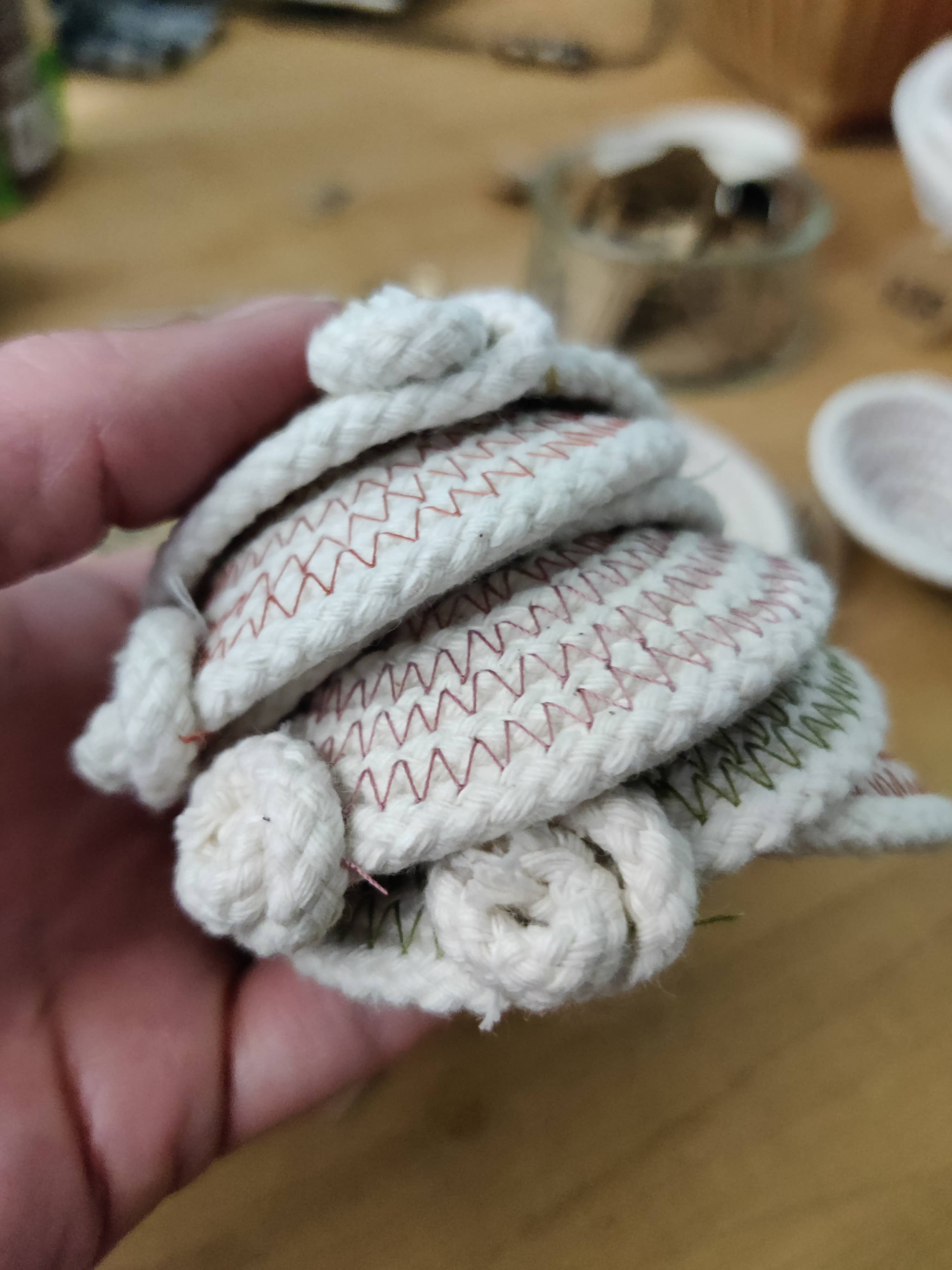 The Foxes Tail – Großhandel Dekorative Platte/Teller/Schüssel – Winziger Seilnapf14