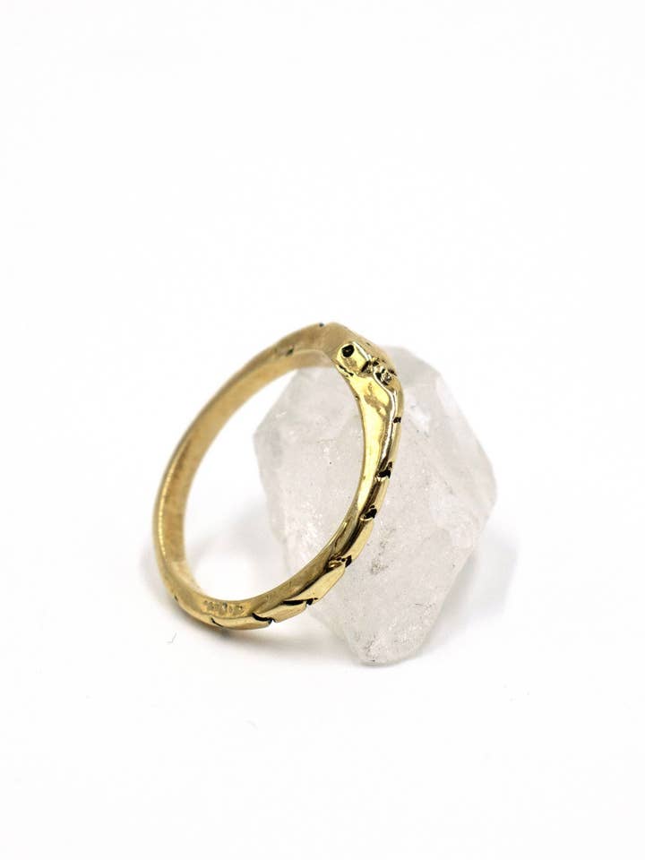 Ouroboros Ring for wholesale by Ladyfine Collective
