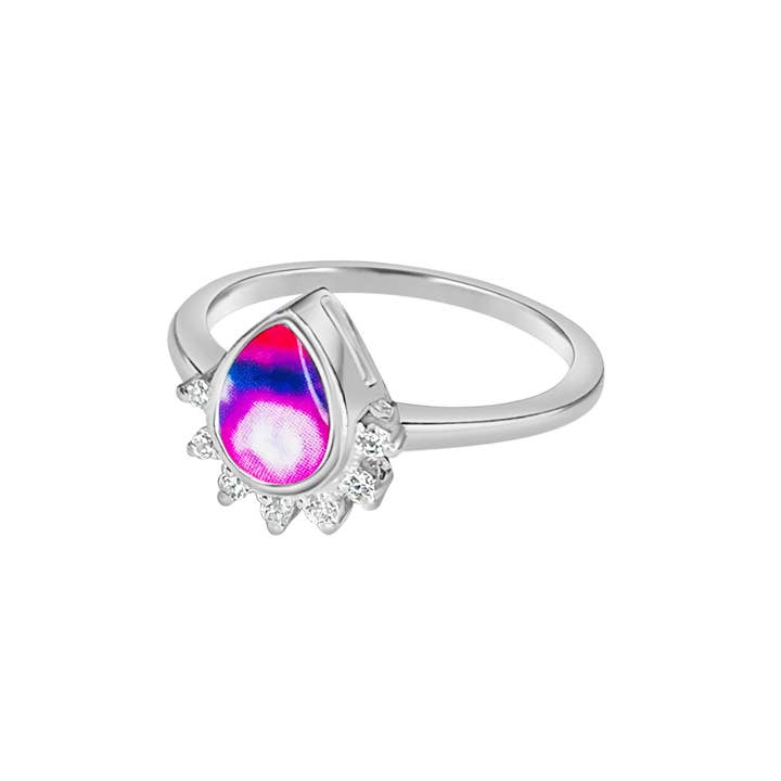 Anello "Halo of Hope" per la sensibilizzazione sul lupus per la vendita all'ingrosso da parte di Revive Jewelry