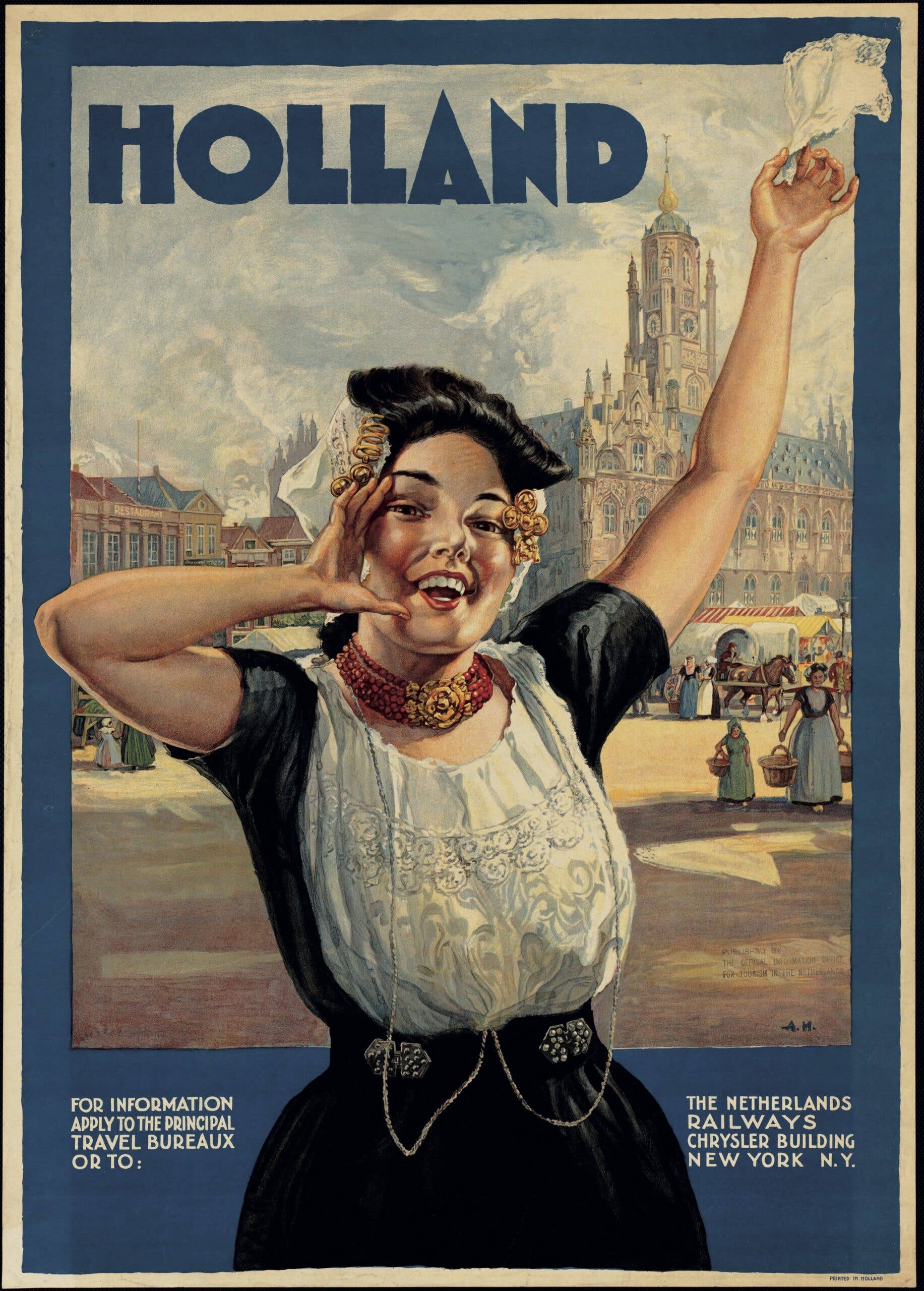 Esque – Großhandel Poster – Holland Vintage Reiseposter von Esque0