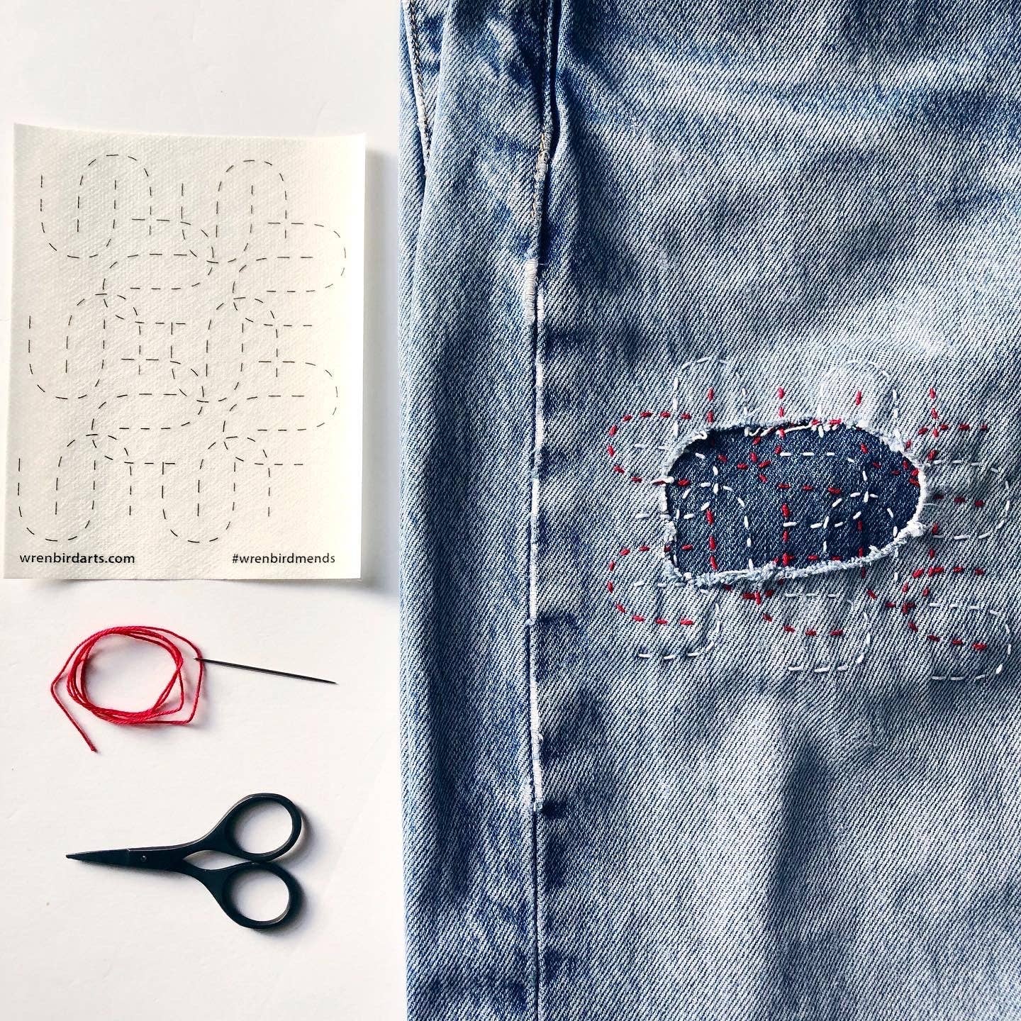 Wrenbirdarts - Vendita all'ingrosso Kit da cucito creativo - Trasferimenti di Toppe Lavabili #3 con Motivi Gialli6