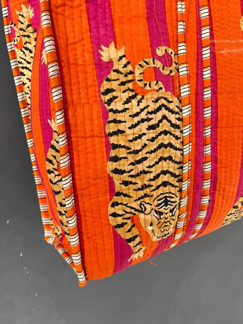 Bhawana Handicrafts - Wholesale Tote Bag - Women's - Handmade Cotton Quilted Floral Tote & Market Bag3