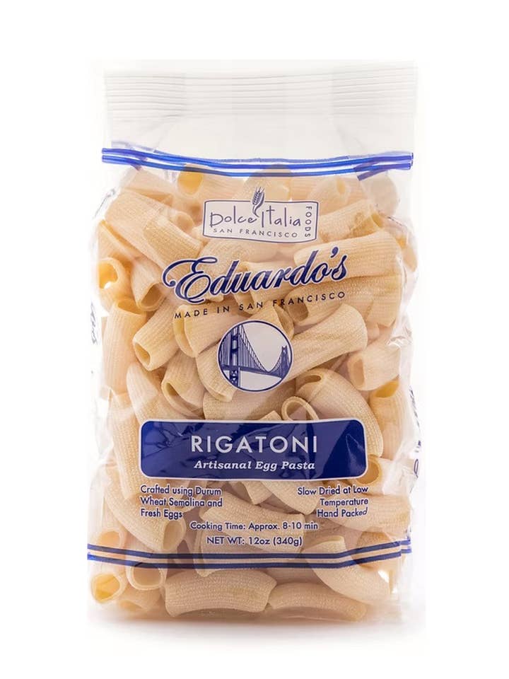 Rigatoni pour la vente par Eduardo's Pasta