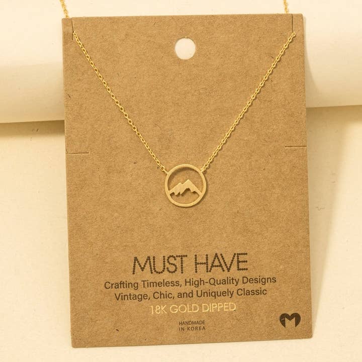 Bergskedja Hängsmycke Halsband för wholesale av Anarchy Street