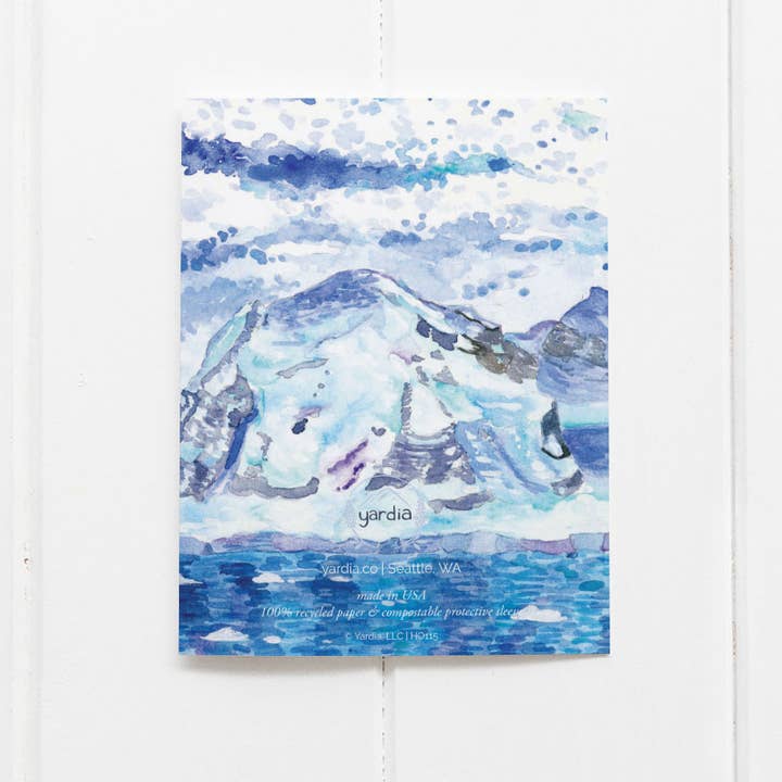 Yardia - Wholesale Christmas Card - Peace on Earth Christmas Card - Antarctica Holiday Card
