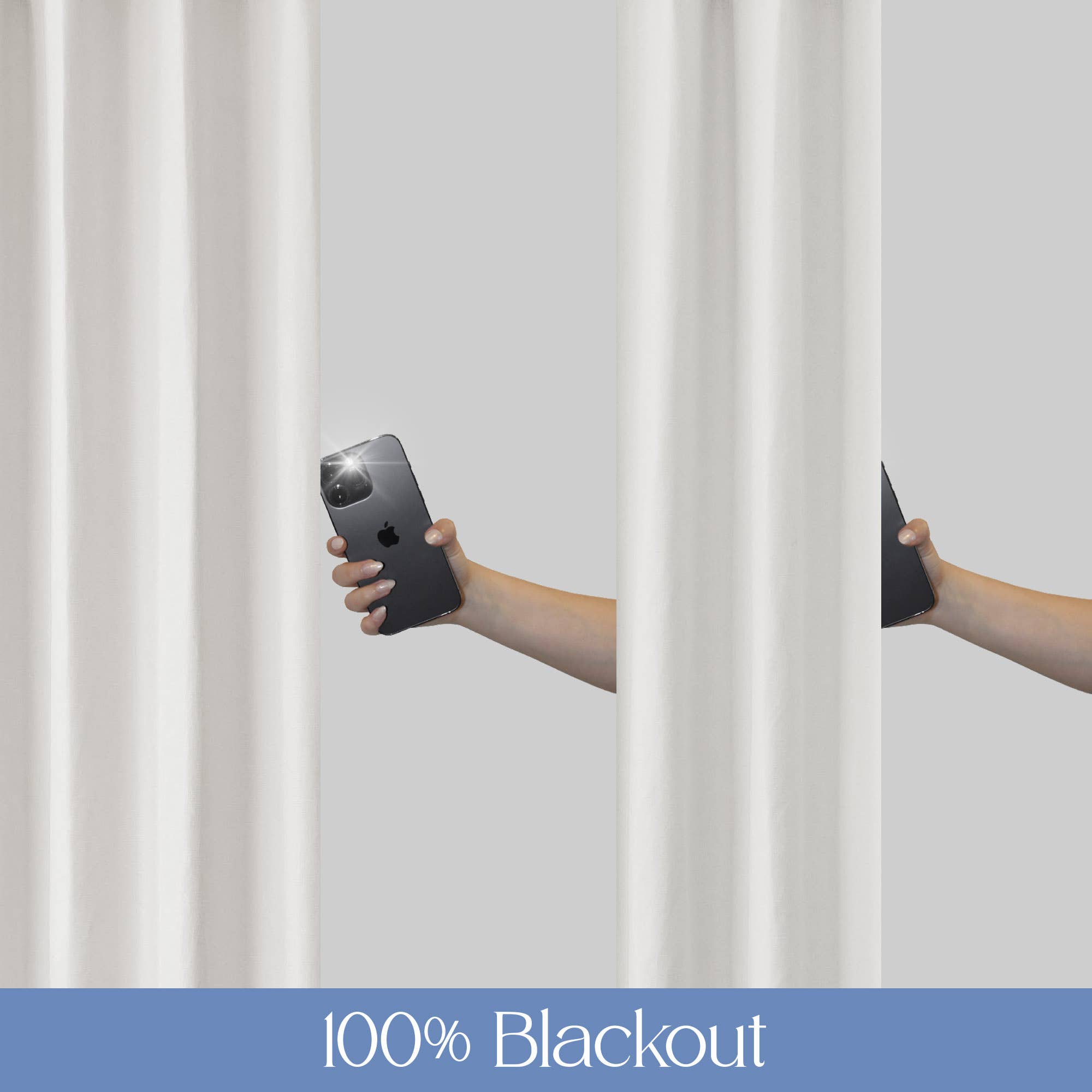 Awesome Home – Großhandel Vorhang – Verdunkelungsvorhänge mit Leinenstruktur und Ösen, 2 Paneele59