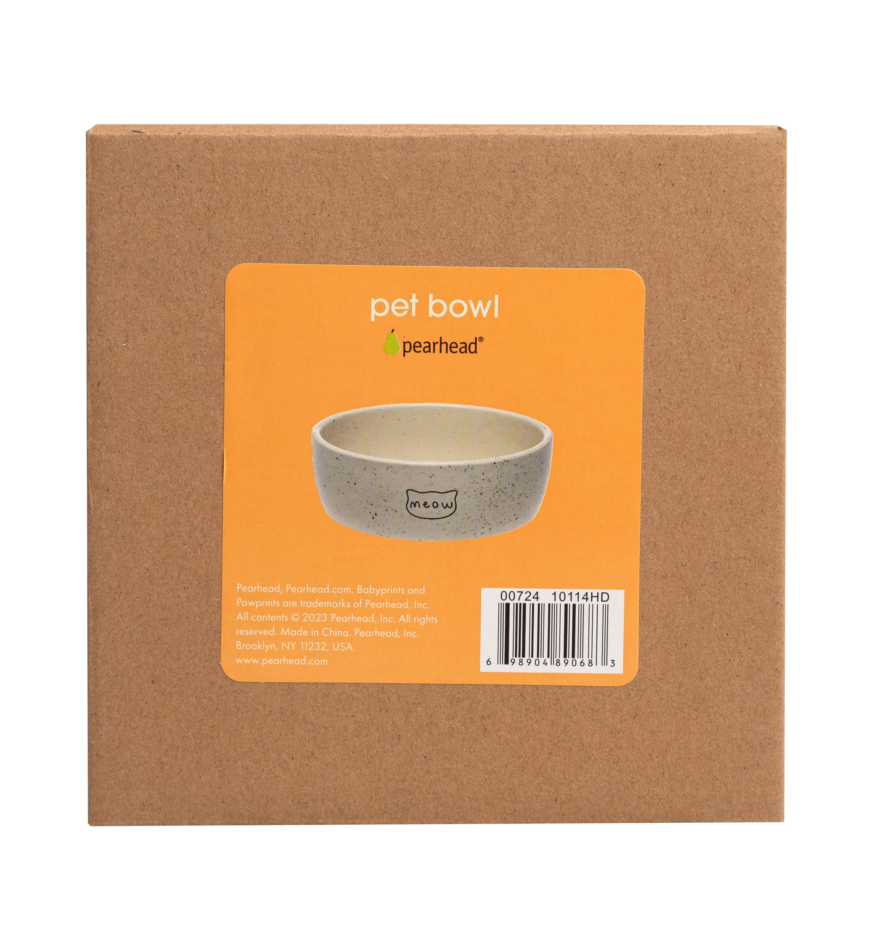 Pearhead - Wholesale Pet Bowl - Cat/Dog - Speckled Cat Bowl, Water or Food Pet Dish, Small10